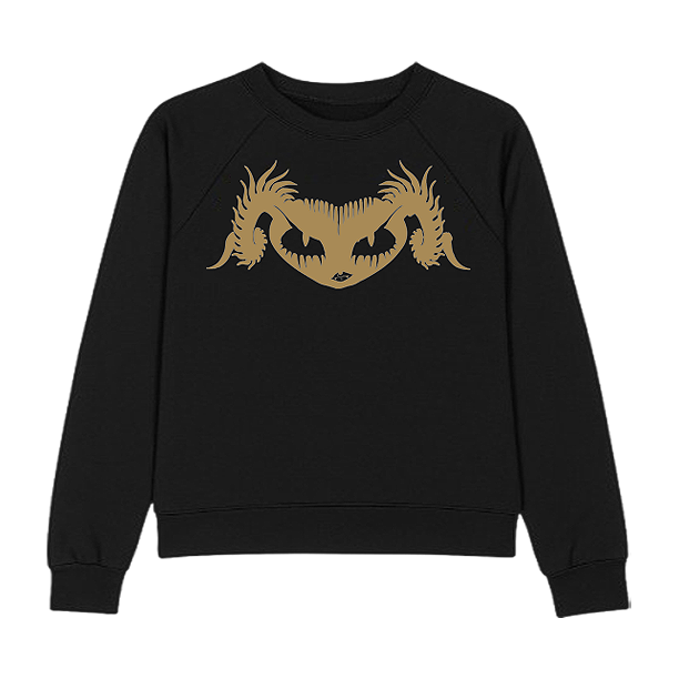 Gothifer Women's Triblend Long Sleeve Raglan