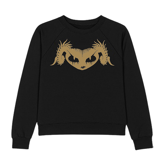 Gothifer Women's Triblend Long Sleeve Raglan