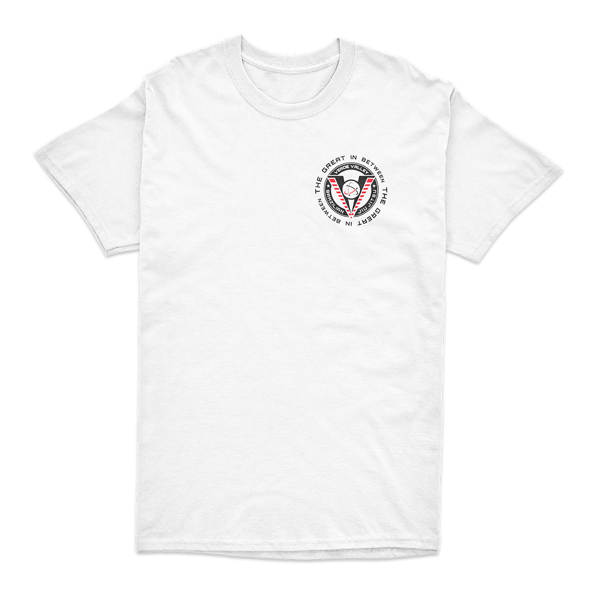 TGIB VVBJJ White Tee Front