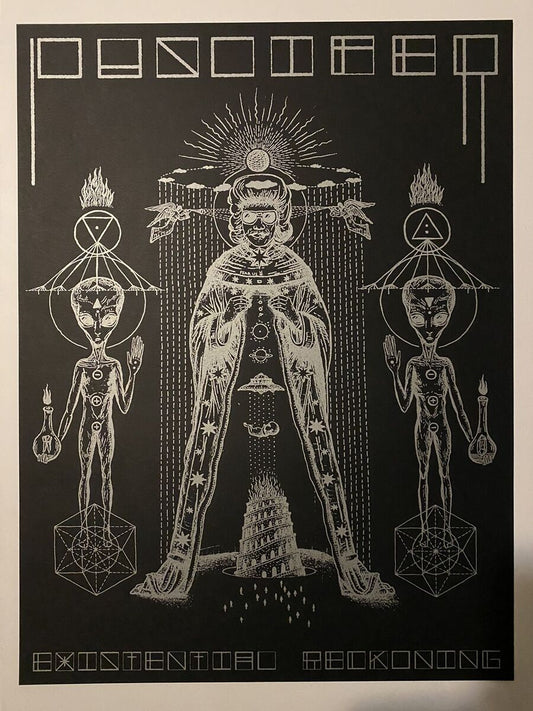 Puscifer Poster Existential Reckoning Fall 22 Signed by Band